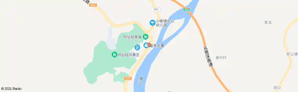 广州小楼市场_公交站地图_广州公交_妙搜公交查询2025