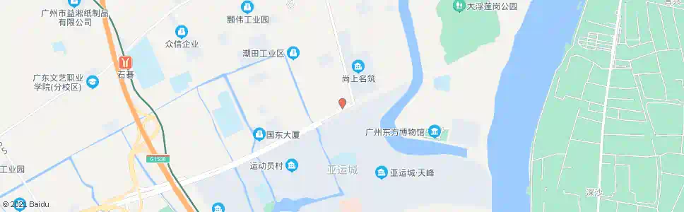 广州裕丰村_公交站地图_广州公交_妙搜公交查询2025