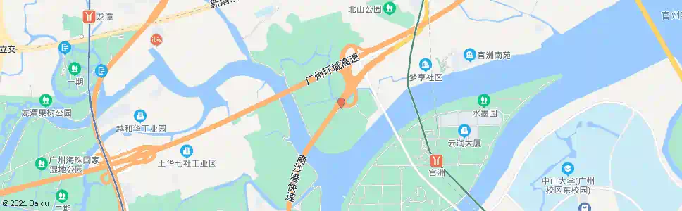 广州蓬涌站_公交站地图_广州公交_妙搜公交查询2025