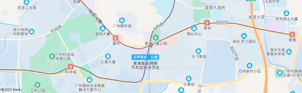 广州地铁苏元站_公交站地图_广州公交_妙搜公交查询2025
