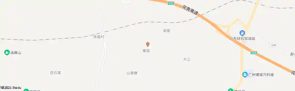 广州果园村_公交站地图_广州公交_妙搜公交查询2025