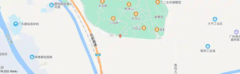 广州南双玉村_公交站地图_广州公交_妙搜公交查询2025