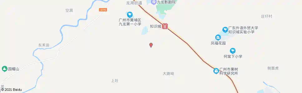 广州洪村_公交站地图_广州公交_妙搜公交查询2025