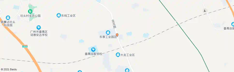 广州东泰工业区_公交站地图_广州公交_妙搜公交查询2025