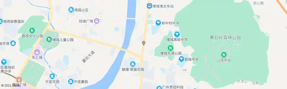广州增江市场_公交站地图_广州公交_妙搜公交查询2025