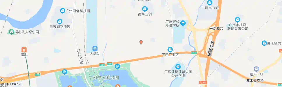 广州大朗工业路(大朗市场)_公交站地图_广州公交_妙搜公交查询2025