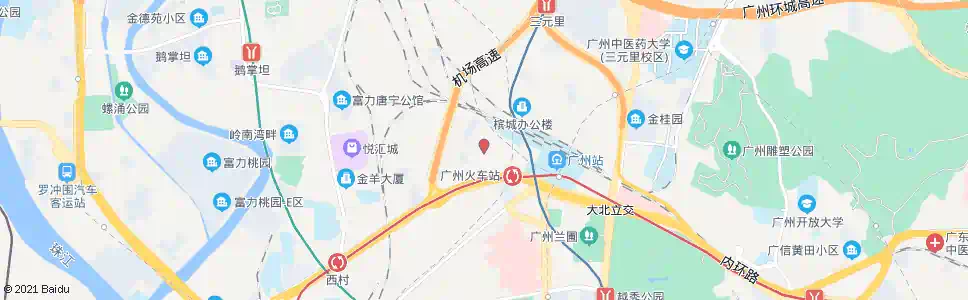 广州雅致_公交站地图_广州公交_妙搜公交查询2025