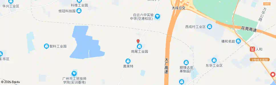 广州横沥中街口_公交站地图_广州公交_妙搜公交查询2025