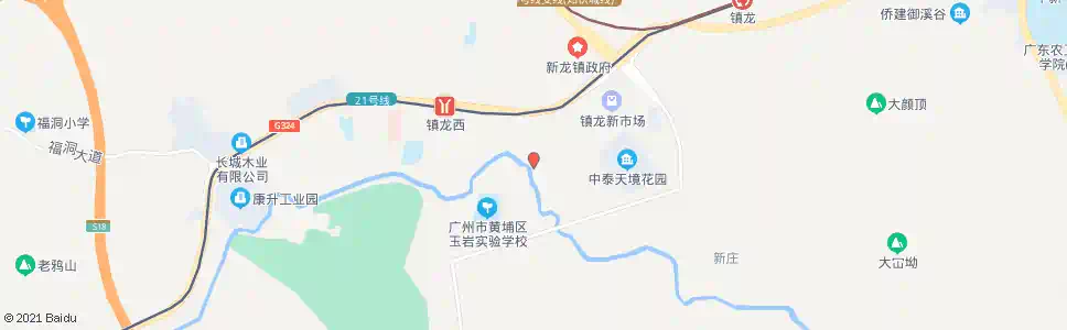 广州镇龙水厂_公交站地图_广州公交_妙搜公交查询2025