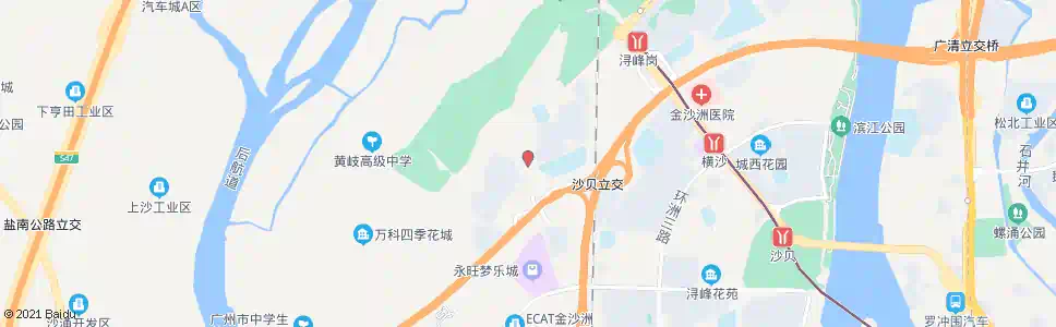 广州星汇金沙二期总站_公交站地图_广州公交_妙搜公交查询2025