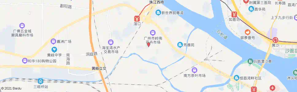 广州芳信路总站_公交站地图_广州公交_妙搜公交查询2025