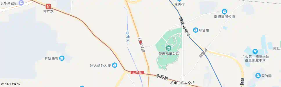 广州星誉花园_公交站地图_广州公交_妙搜公交查询2025