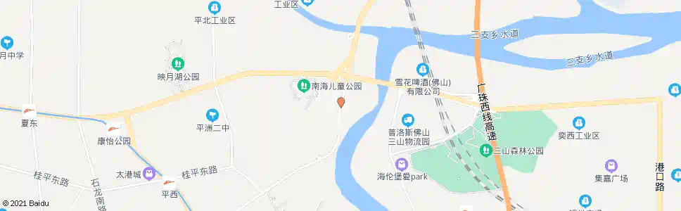 广州太平路口_公交站地图_广州公交_妙搜公交查询2025