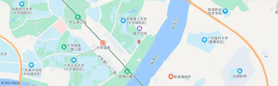 广州华工正门_公交站地图_广州公交_妙搜公交查询2025