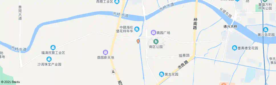 广州禺山中学_公交站地图_广州公交_妙搜公交查询2025