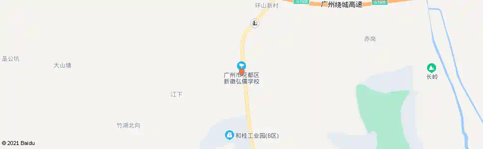 广州环山村总站_公交站地图_广州公交_妙搜公交查询2025
