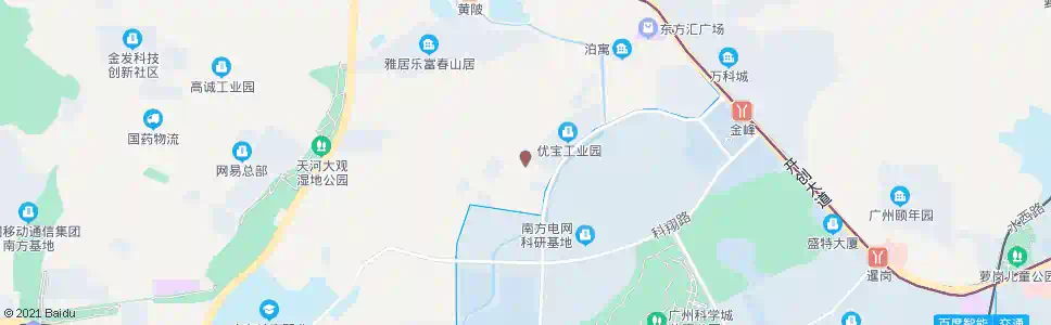 广州崖鹰石路_公交站地图_广州公交_妙搜公交查询2025