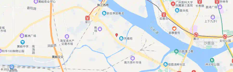 广州交警大楼_公交站地图_广州公交_妙搜公交查询2025