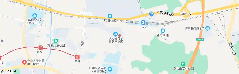 广州护林路东总站_公交站地图_广州公交_妙搜公交查询2025