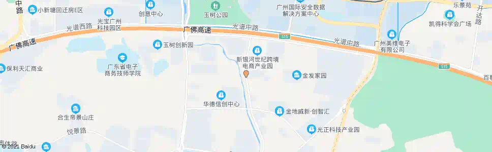 广州南云三路口_公交站地图_广州公交_妙搜公交查询2025