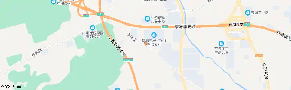 广州火村路口_公交站地图_广州公交_妙搜公交查询2025