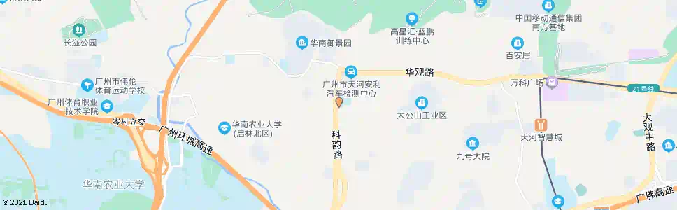 广州岑村小学_公交站地图_广州公交_妙搜公交查询2025
