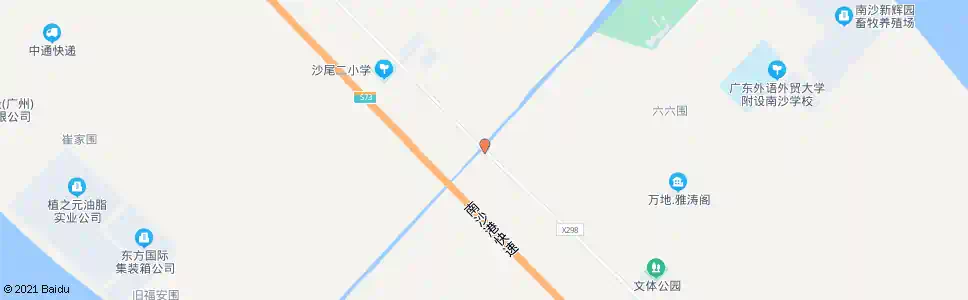 广州十二涌_公交站地图_广州公交_妙搜公交查询2025