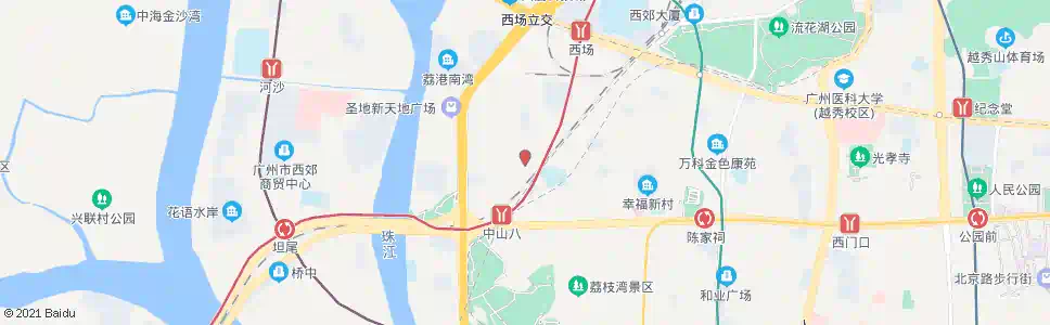 广州南源商业街_公交站地图_广州公交_妙搜公交查询2025