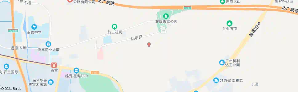 广州塘山村敬老院_公交站地图_广州公交_妙搜公交查询2025