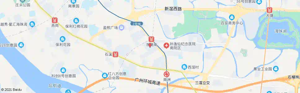 广州江晓路(晓港湾)_公交站地图_广州公交_妙搜公交查询2025
