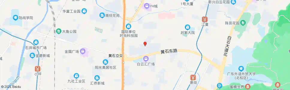 广州江景路_公交站地图_广州公交_妙搜公交查询2025