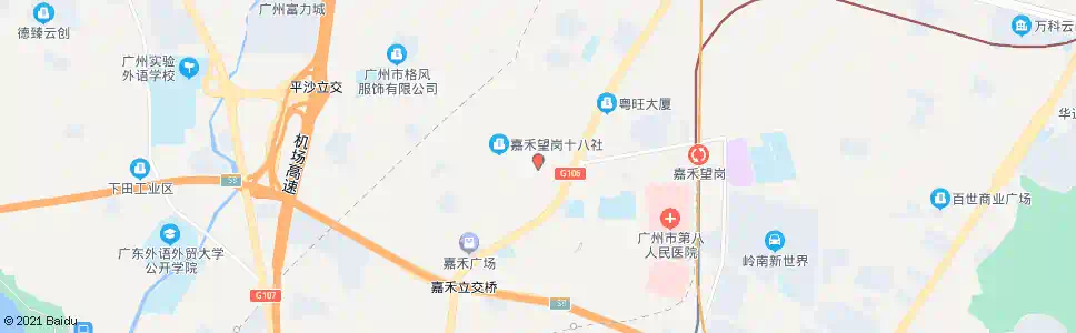 广州二圣古庙_公交站地图_广州公交_妙搜公交查询2025