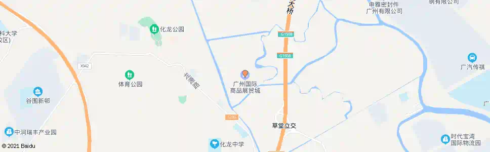 广州广州国际商品展贸城总站_公交站地图_广州公交_妙搜公交查询2025