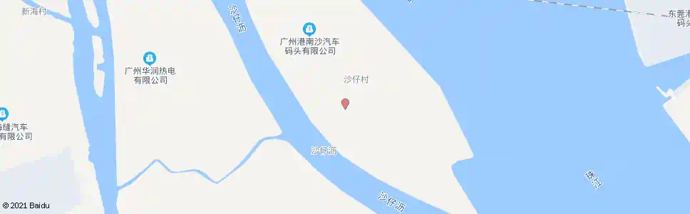 广州沙仔桥北_公交站地图_广州公交_妙搜公交查询2025