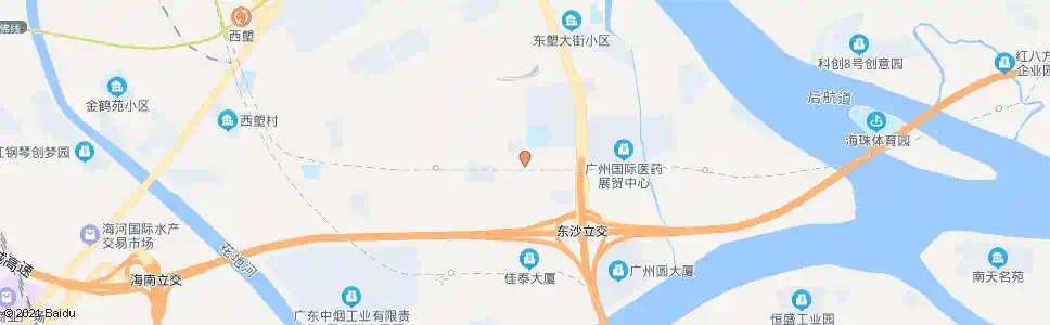 广州紫荆道_公交站地图_广州公交_妙搜公交查询2025