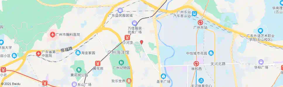 广州水荫路_公交站地图_广州公交_妙搜公交查询2025