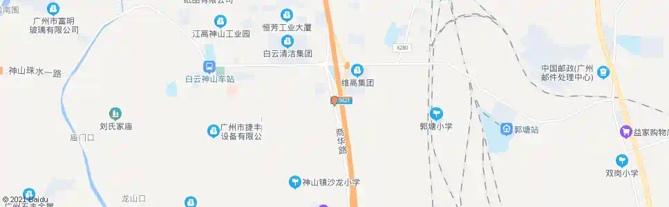 广州石南路口_公交站地图_广州公交_妙搜公交查询2025