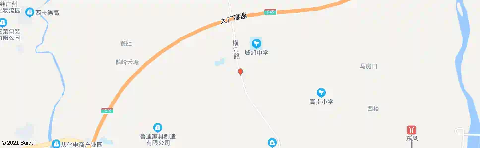 广州从化市救助站_公交站地图_广州公交_妙搜公交查询2025