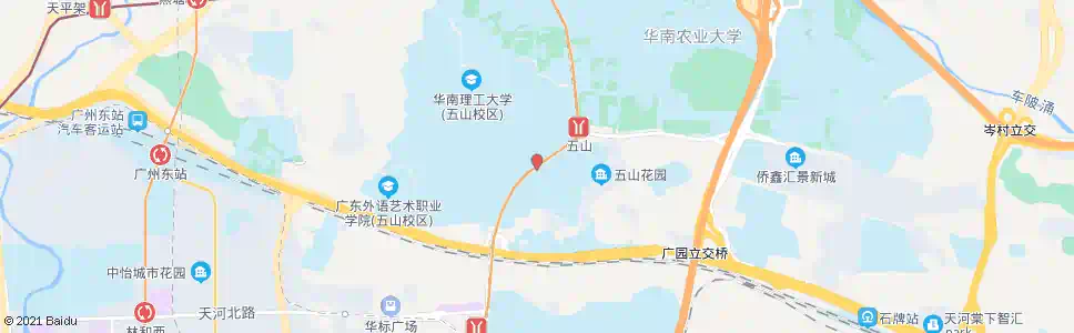 广州华工大牌坊_公交站地图_广州公交_妙搜公交查询2025