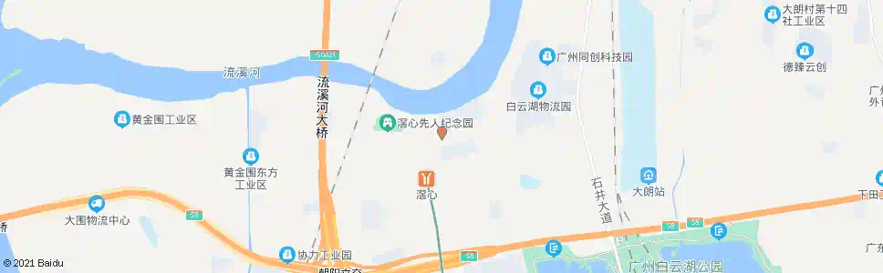 广州窖心村_公交站地图_广州公交_妙搜公交查询2025