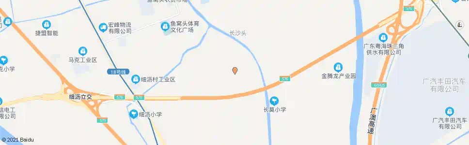 广州万洲村解放队_公交站地图_广州公交_妙搜公交查询2025