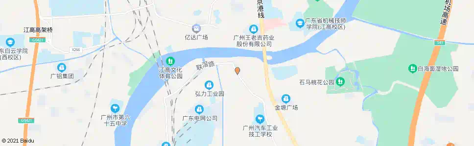 广州唐阁村总站_公交站地图_广州公交_妙搜公交查询2025