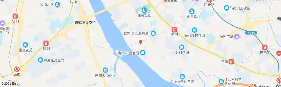广州南石西总站_公交站地图_广州公交_妙搜公交查询2025