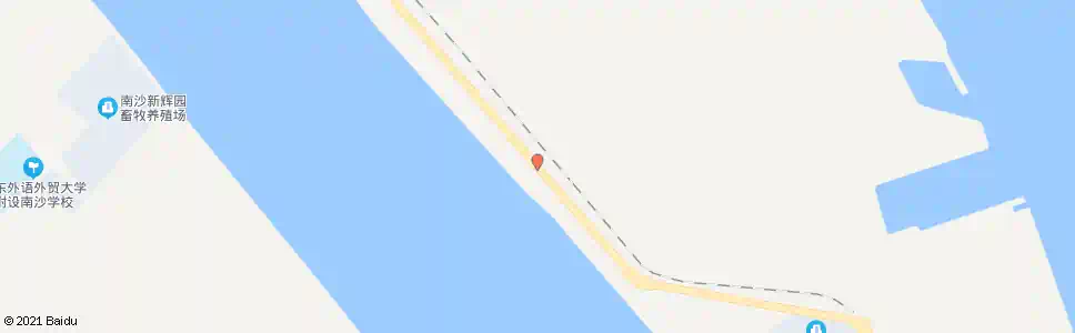 广州孖沙二涌_公交站地图_广州公交_妙搜公交查询2025