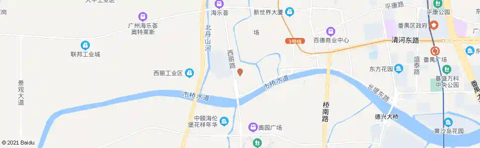 广州西城水果批发市场_公交站地图_广州公交_妙搜公交查询2025