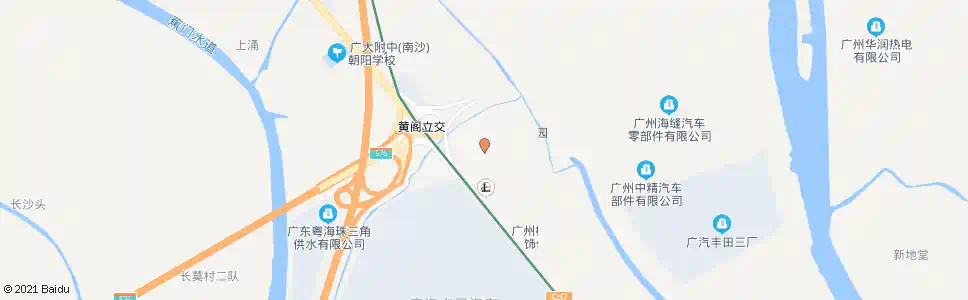 广州留东村口_公交站地图_广州公交_妙搜公交查询2025