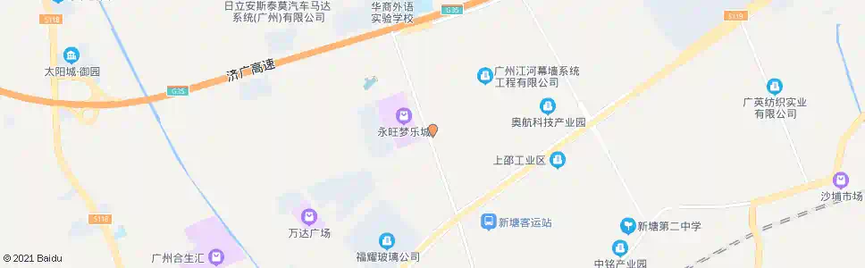 广州香山大道路口_公交站地图_广州公交_妙搜公交查询2025