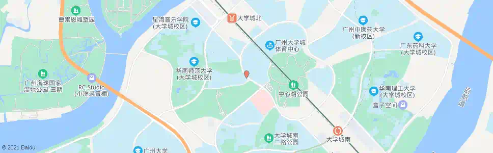 广州内环西路_公交站地图_广州公交_妙搜公交查询2025