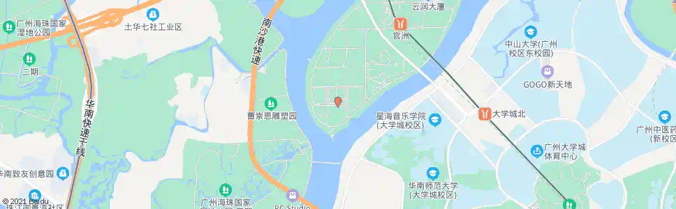 广州螺旋四路东_公交站地图_广州公交_妙搜公交查询2025