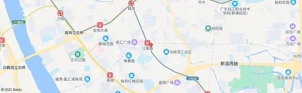 广州敬老院_公交站地图_广州公交_妙搜公交查询2025